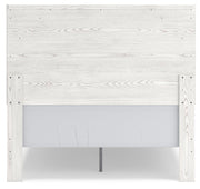 Gerridan White/Gray Full Panel Bed and Chest - B1190B36