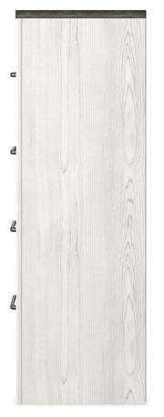 Gerridan White/Gray Full Panel Bed and Chest - B1190B36