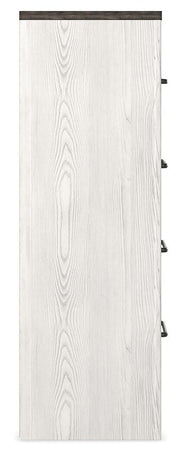 Gerridan White/Gray Full Panel Bed and Chest - B1190B36