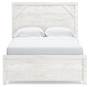 Gerridan White/Gray Full Panel Bed and Chest - B1190B36