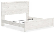 Gerridan White/Gray King Panel Bed, Dresser and 2 Nightstands - B1190B32