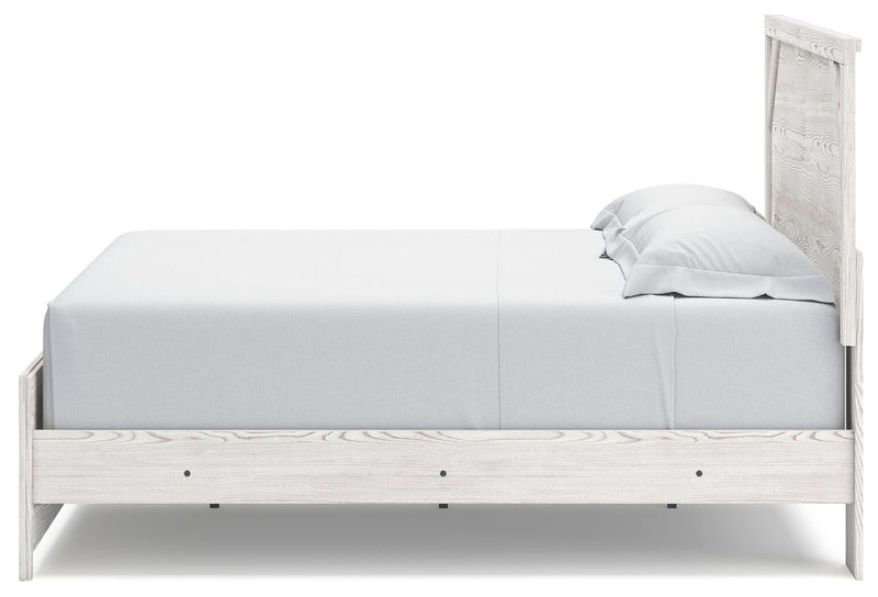 Gerridan White/Gray King Panel Bed, Dresser and 2 Nightstands - B1190B32