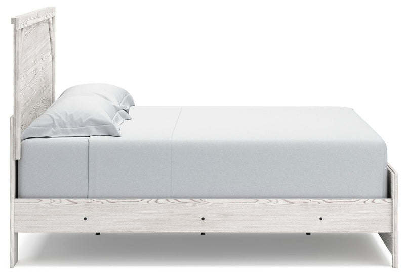 Gerridan White/Gray King Panel Bed, Dresser and 2 Nightstands - B1190B32