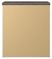 Gerridan White/Gray King Panel Bed, Dresser and 2 Nightstands - B1190B32
