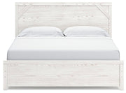 Gerridan White/Gray King Panel Bed, Dresser and 2 Nightstands - B1190B32
