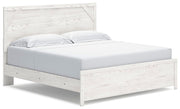 Gerridan White/Gray King Panel Bed, Dresser and 2 Nightstands - B1190B32