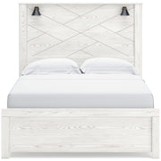 Gerridan White/Gray Queen Panel Bed, Dresser, Chest and Nightstand - B1190B26