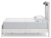 Gerridan White/Gray Queen Panel Bed, Dresser, Chest and Nightstand - B1190B26