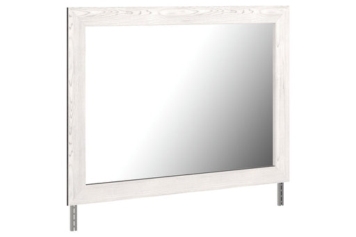 Gerridan White/Gray Bedroom Mirror - Gate FurnitureMirror