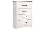 Gerridan White/Gray Chest of Drawers - Gate FurnitureChest