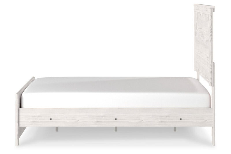 Gerridan White/Gray Full Panel Bed - Gate FurnitureFull Bed