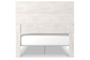 Gerridan White/Gray Full Panel Bed - Gate FurnitureFull Bed
