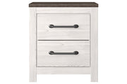 Gerridan White/Gray Nightstand - Gate FurnitureNightstand