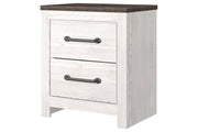 Gerridan White/Gray Nightstand - Gate FurnitureNightstand
