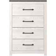 Gerridan White/Gray Panel Bedroom Set - Gate FurnitureBedroom Set