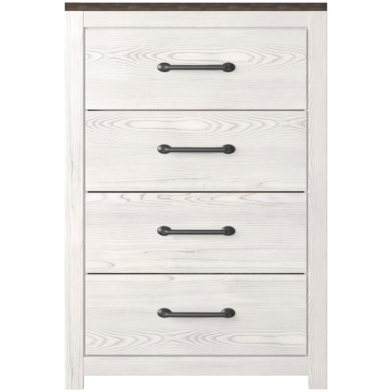 Gerridan White/Gray Panel Bedroom Set - Gate FurnitureBedroom Set