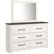 Gerridan White/Gray Panel Bedroom Set - Gate FurnitureBedroom Set