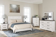 Gerridan White/Gray Panel Bedroom Set - Gate FurnitureBedroom Set