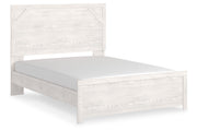 Gerridan White/Gray Queen Panel Bed - Gate FurnitureQueen Bed