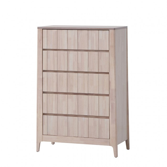 Gervais White Wash Chest - FM7105WH-C