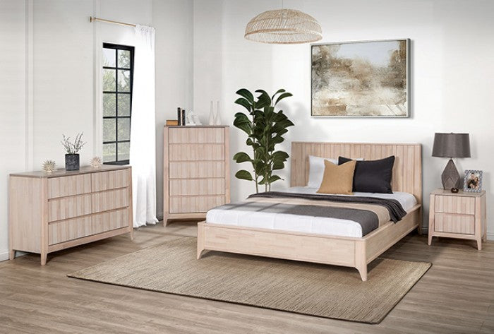 Gervais White Wash Dresser - FM7105WH-D