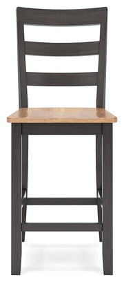 Gesthaven Counter Height Dining Table and 2 Barstools in Natural/Brown - PKG019454