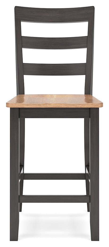 Gesthaven Counter Height Dining Table and 2 Barstools in Natural/Brown - PKG019454