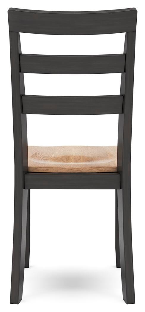 Gesthaven Natural/Brown Dining Chair (Set of 2) - D396-01X2