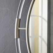 Ghost Acrylic And Metal Frame Mirror in Chrome - 454-M