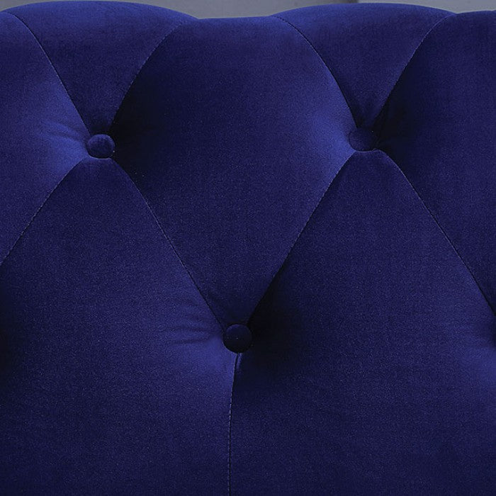 Giacomo Blue Loveseat - CM6240BL-LV-PK