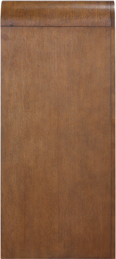 Giada Solid Wood And Veneer Chest in Brown - 843Brown-CH