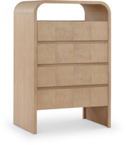 Giada Solid Wood And Veneer Chest in Natural - 843Natural-CH