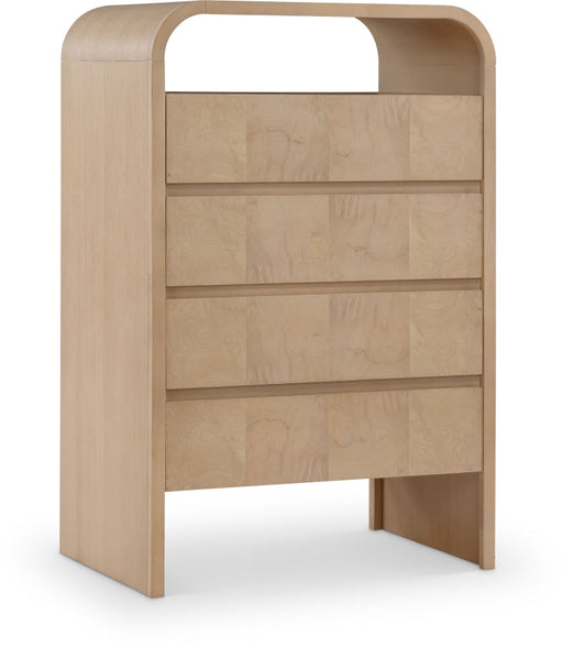 Giada Solid Wood And Veneer Chest in Natural - 843Natural-CH