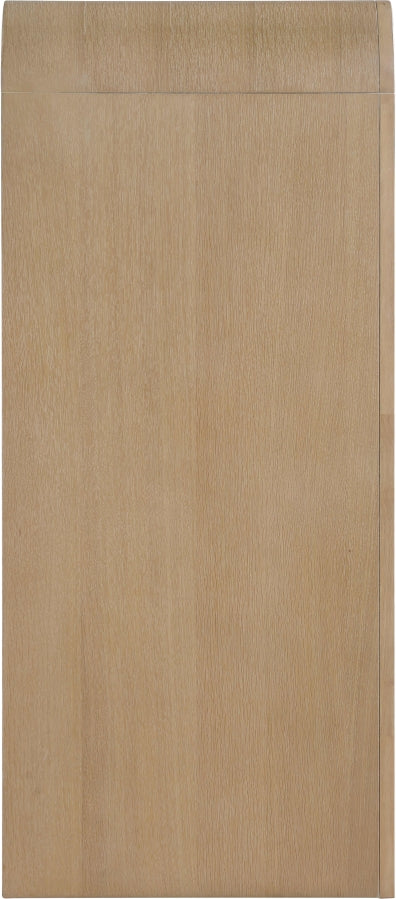 Giada Solid Wood And Veneer Chest in Natural - 843Natural-CH