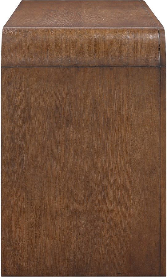 Giada Solid Wood And Veneer Dresser in Brown - 843Brown-D