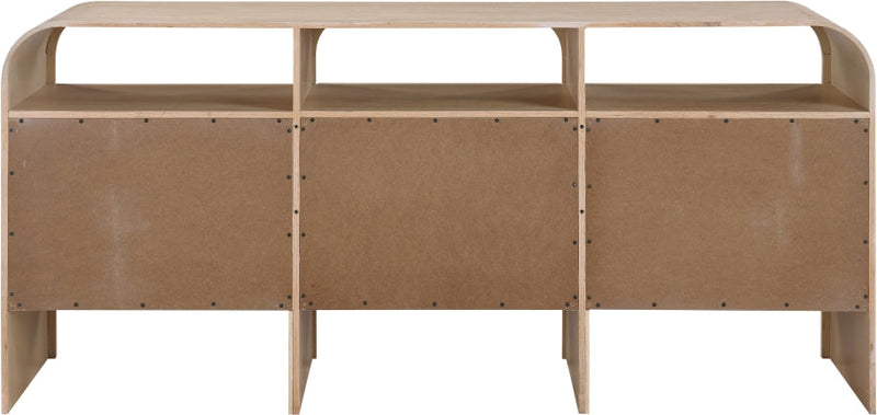 Giada Solid Wood And Veneer Dresser in Natural - 843Natural-D