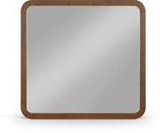 Giada Solid Wood And Veneer Mirror in Brown - 843Brown-M