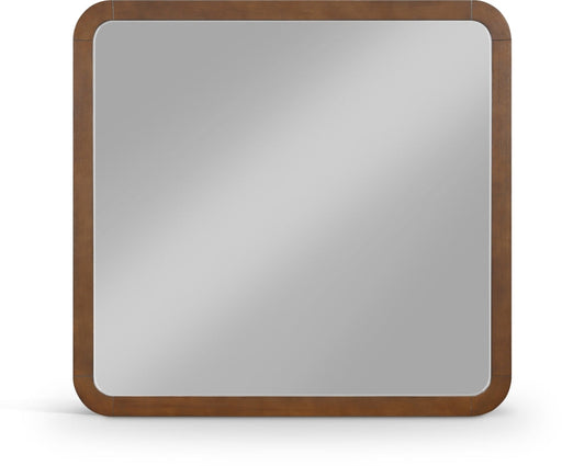 Giada Solid Wood And Veneer Mirror in Brown - 843Brown-M