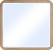 Giada Solid Wood And Veneer Mirror in Natural - 843Natural-M