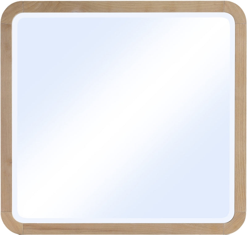 Giada Solid Wood And Veneer Mirror in Natural - 843Natural-M
