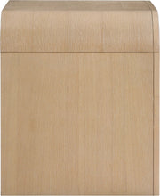 Giada Solid Wood And Veneer Nightstand in Natural - 843Natural-NS
