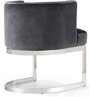 Gianna Velvet Upholstered Dining Chair in Grey - 734Grey-C