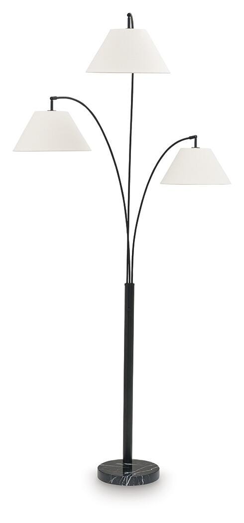 Gibbswellner Black Arc Lamp - L725159