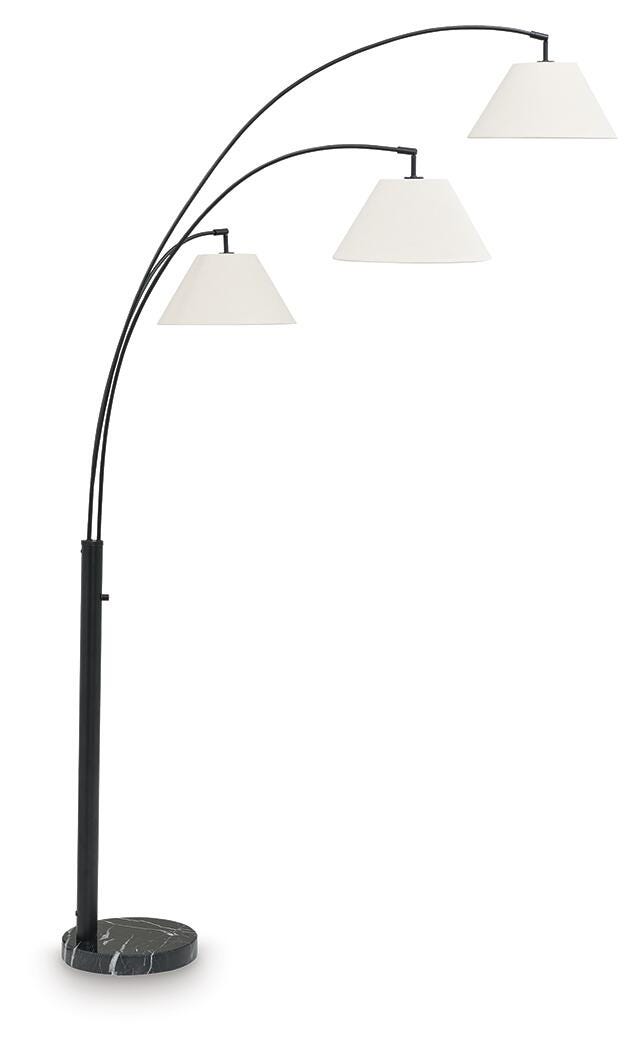 Gibbswellner Black Arc Lamp - L725159