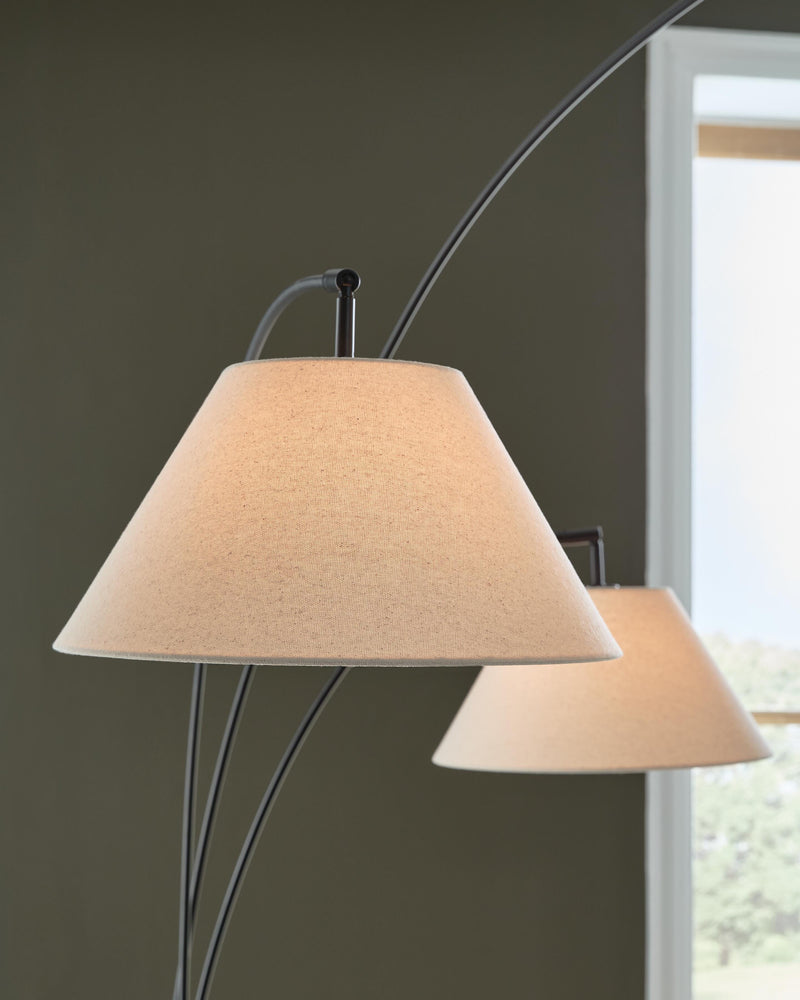 Gibbswellner Black Arc Lamp - L725159