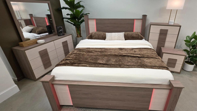 Gigi King 4 Pc Bedroom Set - Gigi King 4 Pc Bedroom Set