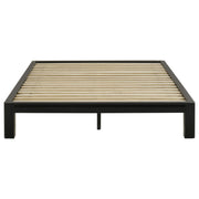 Gislen Full Easy Assembly Wood Platform Bed Black - 316028BLKF