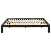 Gislen Full Easy Assembly Wood Platform Bed Black - 316028BLKF