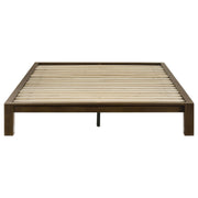Gislen Full Easy Assembly Wood Platform Bed Walnut - 316028WALF
