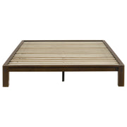Gislen Queen Easy Assembly Wood Platform Bed Walnut - 316028WALQ